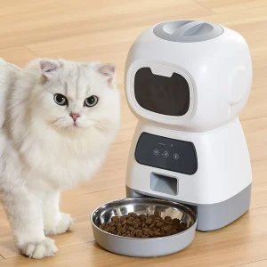 WIFI Control Smart Pet 3.5L Solid Elf Dog Bowls Feeder Automatic Timed Quantitative Feeding Machine Pet Bowl