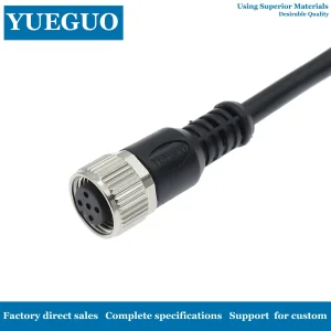 Línea de Conexión de Sensor M12