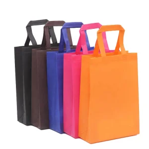 Customs Recycled Logo Printed eco friendly Tote Bag Promotional Shopping Non Woven bag shopping recyclable Non-Woven Fabric Bag