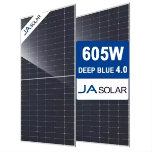 Premium 580W-605W Bifacial Mono Solar Panel JAM72D40MB 590W 600W Monocrystalline N-type Bifacial Solar Panels In Stock