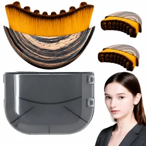Custom Logo Contour Face Brush Lymphatic Drainage Tool