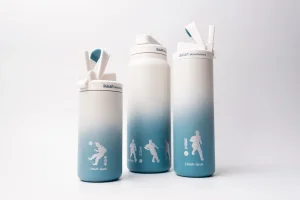 Daian 12oz 18oz 24oz 32oz Stainless Steel Water Bottle with Straw Double Wall Vacuum Insulated Leak Proof Metal Water Bottle