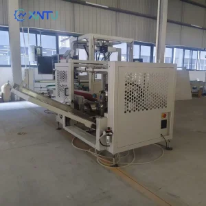 Efficient Vertical Carton Case Erector with Hot Melt Glue Technology