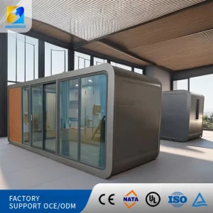 حجرة Apple Cabin مخصصة مصنوعة من حاوية نمطية لمنزل المنزل