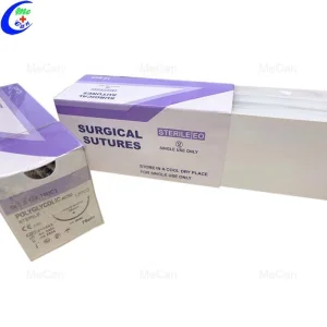 Veterinary Absorbable Surgical Suture with Needles