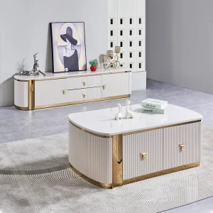 Luxury TV Stand Set