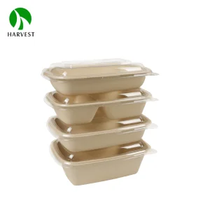 Biodegradable Disposable Food Packaging No Added Pfas Container