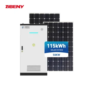 Beny 50kw/115kwh Commercial and Industrial Ess Industrial and Commercial Solar Battery Energy Storage for Commercial Solutions