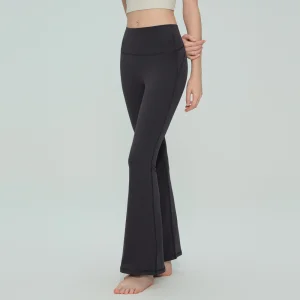 Women New Arrivals Tiktok Leggings High Waist Butt Lift Flared Wide Leg Bell Bottom Yoga Pants