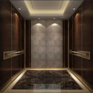 V FUJI Noiseless Traction Elevator Residential House Lift Electric Luxury Villas Elevator