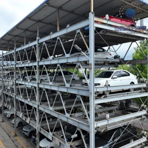 Solar Powered Green Multi Level Smart Parking System for Eco Projects with EV Charging
