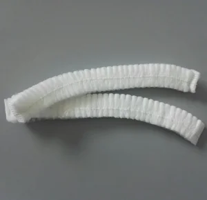 Disposable Protective Nonwoven Double Stitch Hair Net Bouffant Cap