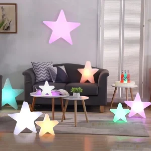 Árvore de Natal e Estrela Luzes de Natal LED em Corda
