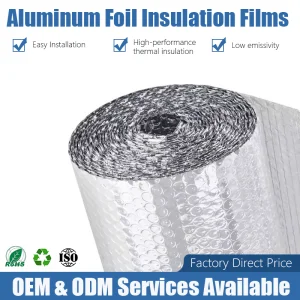 Cheap Insulation Materials Building Roof Insulation Panels Double Bubble Foil Insulation Rolls for Automotive Insulation