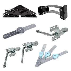 Multi-Function Iron Hinge Folding Hinge Angle Adjustment Headrest Armrest Automatic Rebound Sofa Backrest Mechanism Hinges