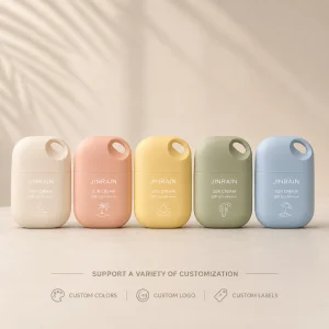 Customized Skin Care Packaging Plastic HDPE square Sunscreen Bottle Squeeze Lotion Hand Cream Bottle