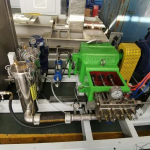 48lpm High Pressure Water Cleaning Equipment for Power Plant Condensers