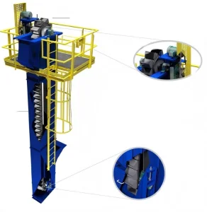 Heavy-Duty Bucket Elevators Heat Resistant Efficient Vertical Conveyor System