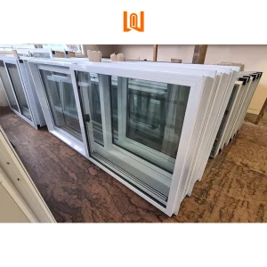 Custom Double Glazing Vinyl Plastics PVC Sliding Window for Unique Spaces