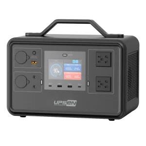 1000W Portable Power Station with LiFePO4 Battery &amp; 230V AC Outlet - Solar-Ready Generator for Outdoor Camping, Emergency Home Backup and RV Use