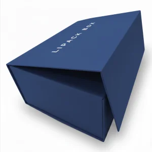 Eco Friendly Recycled Cardboard Self Erecting Magnetic Closure Box