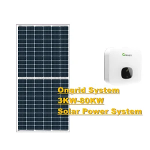 30kw 50kw 100kw 150kw Hybrid Solar Panel System Commercial Battery Energy Storage System for Commercial, Residential Power Supply