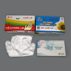Factory Wholesale Biodegradable PE Plastic LDPE Disposable Gloves