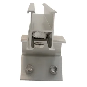 Solar Panel Mounting Metal Roof Solution with Roof Clamp Bracket