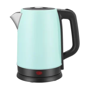2.0L Electric Kettle - 201/304 Stainless Steel Inside, Color Painted Outside