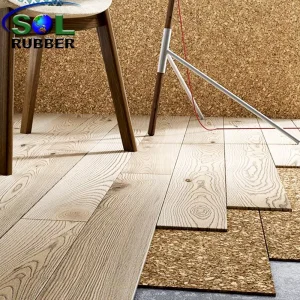 Cork Flooring Sound Absorption Floor Acoustic Soundproof Underlay