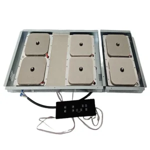 Hidden Six Burner Induction Cooker