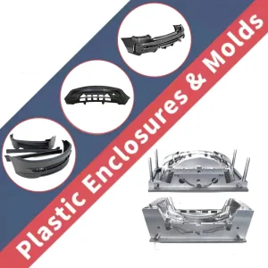 Custom Automotive Plastic Bumper Side Mirror Battery Housing Injection Mould