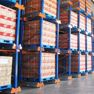 Heavy Duty Cold-Rolled Steel Automated Warehouse Modular Shelving