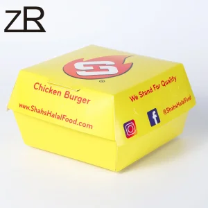 Contenedor hamburguesas
