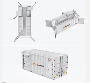 Commercial 20FT 1MWh 2MWh 5MWh Lithium Ion Battery Bess ESS 500KW PCS Battery Energy Storage System Container