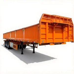 Efficient Loadmaster Semi Trailer with Customizable Container Lock Transfer System