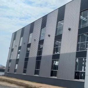 Cost-Effective Multi-Storey and High-Rise Steel Structure for Commercial Office Building Workshop Hospital Supermarket Use