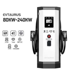 Owm CCS2 Chademo Gbt Ocpp DC Fast 80kw 120kw 160kw 240kw Floor Mounted Electric Car Fast EV Charger Charging Station with CE Certificate