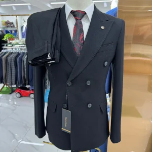 Men's Formal Suit Set Wedding Casual Men's Suit 2-piece Set Top and Pants Office Commuting Factory Wholesale Customization