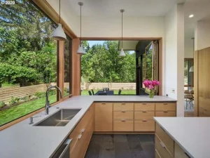 Foshan New Design Storm Proof Heat I Aluminum Windows and Doors for Building Folding Windows Bifold Window Building Material Home Decoration for Kitchen Balcony