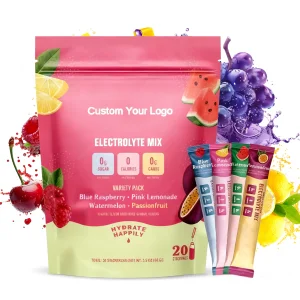 OEM ODM Private Label Adult Hydration Electrolyte Drink Powder