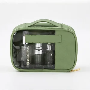 Travel Makeup Bag Waterproof Vegan Leather