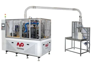 High Speed Paper Cup Making Machine with Touch Screen and Ultrasonic