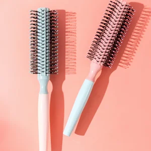 Round Rolling Curling Brush Random Color