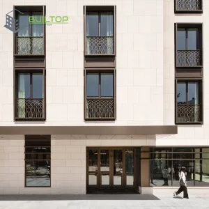 Aluminium Modern House Window Double Glazed Windows Frame Horizontal Sliding Windows