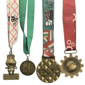Custom Any Shape Running Medal for Marathon Race Winner Souvenir Award