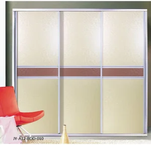 Melamine MDF Series Sliding Door for Wardrobe (JY-A12-BOD-010)