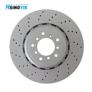 High Quality Carbon Ceramic Brake Discs 320mm 360mm 380mm Vented &amp; Slotted for BMW M3 Coupe