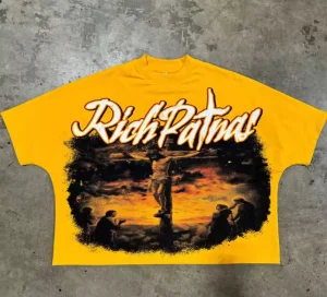 Custom Graphic 100% Knitted Cotton T-Shirt