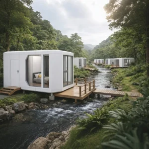 Prefabricated Capsule Cabin Modular Accommodation System for Resort Builders Seeking Reduced Construction Timelines